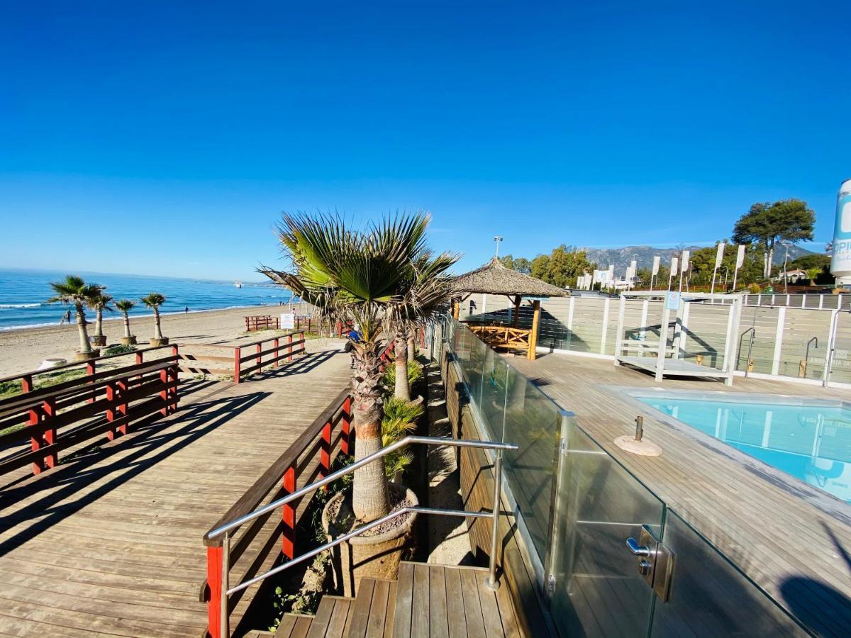 Studio-Near The Beach, Bbq And Seawater Pool Marbella Exterior foto